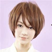 清新短发女网红图片,网红新潮流